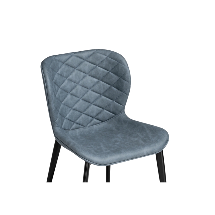 Стул на металлокаркасе Катабучи ткань kiprus 11 / черный глянец