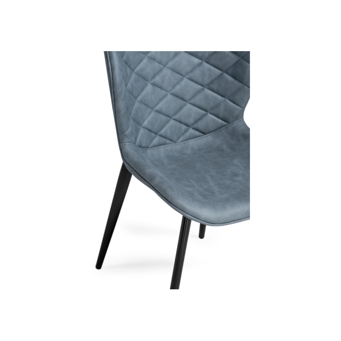 Стул на металлокаркасе Катабучи ткань kiprus 11 / черный глянец