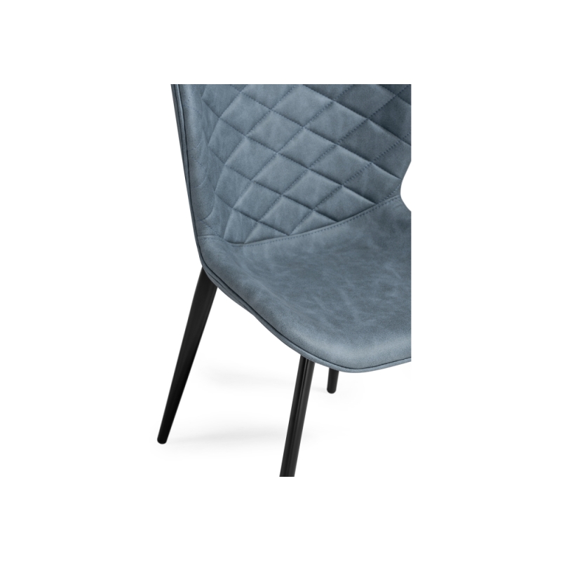 Стул на металлокаркасе Катабучи ткань kiprus 11 / черный глянец