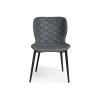 Стул на металлокаркасе Катабучи ткань kiprus 12 / черный глянец
