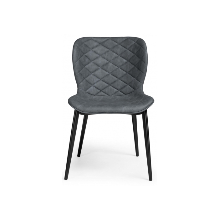 Стул на металлокаркасе Катабучи ткань kiprus 12 / черный глянец