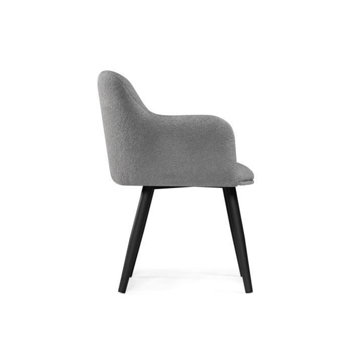 Стул на металлокаркасе Халли lamb 11 / черный