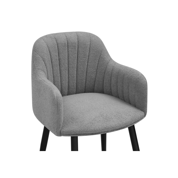 Стул на металлокаркасе Халли lamb 11 / черный