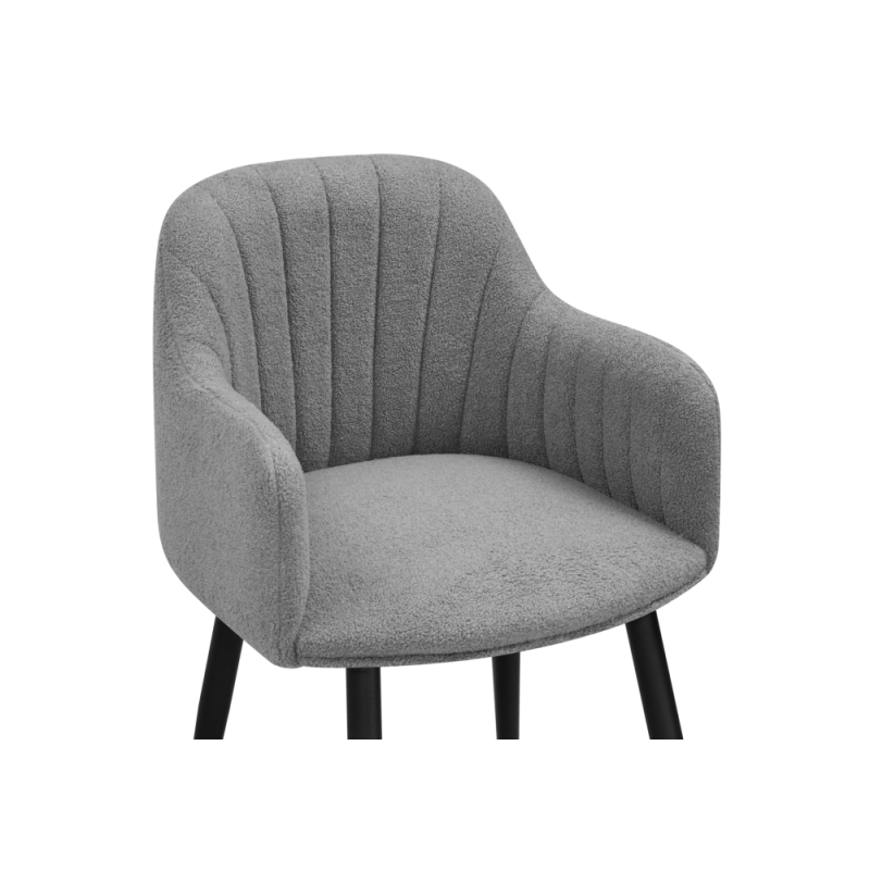 Стул на металлокаркасе Халли lamb 11 / черный