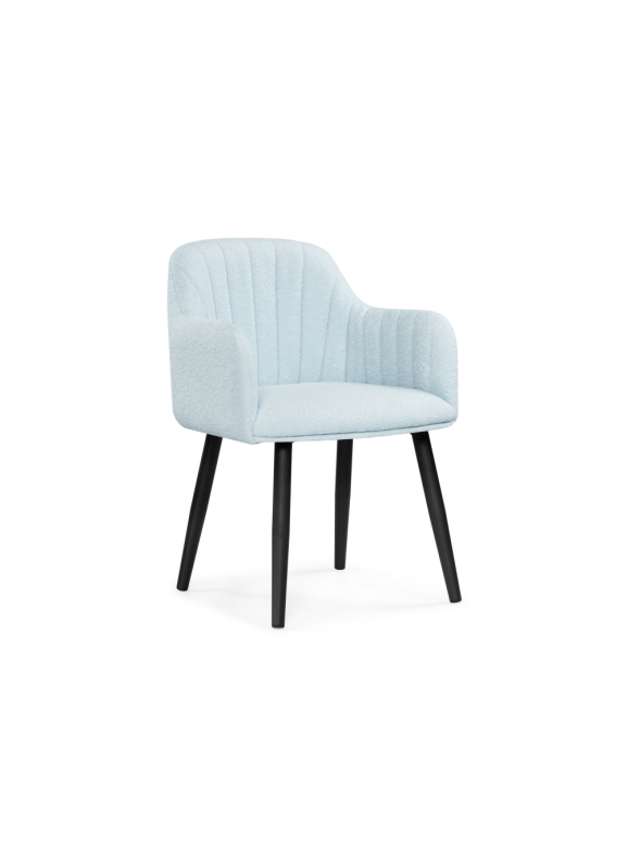 Стул на металлокаркасе Халли lamb 17 / черный