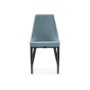 Стул на металлокаркасе Kora 1 light blue / white / black