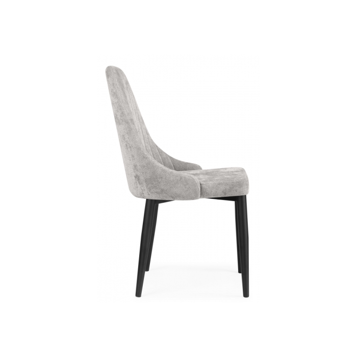 Стул на металлокаркасе Kora black / gray