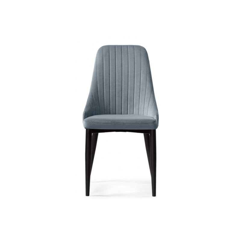 Стул на металлокаркасе Kora gray / black