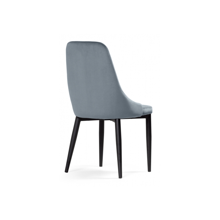 Стул на металлокаркасе Kora gray / black