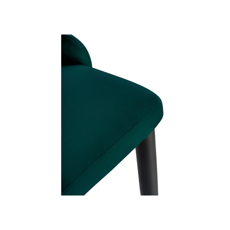 Стул на металлокаркасе Kora green / black