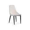 Стул на металлокаркасе Kora white / black