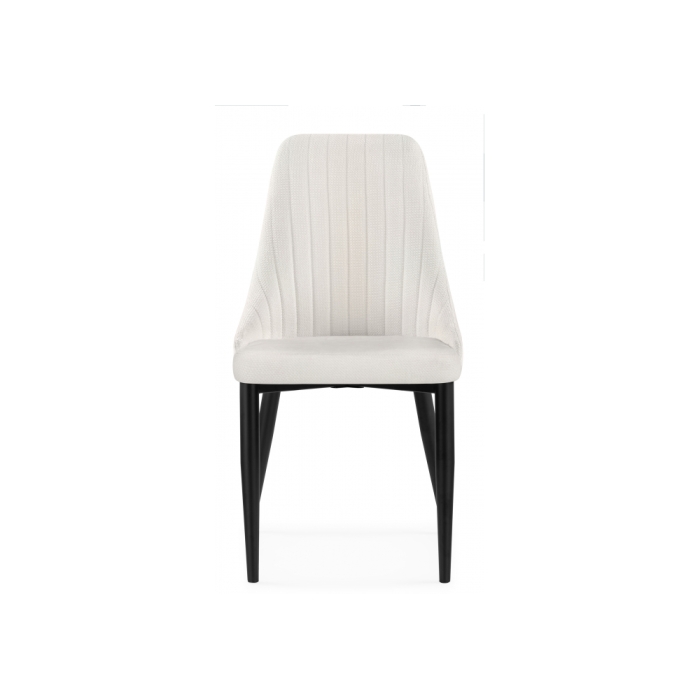 Стул на металлокаркасе Kora white / black