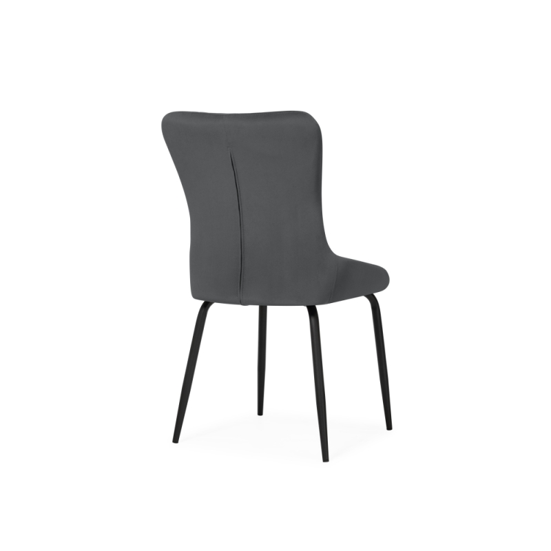 Стул на металлокаркасе Lado gray / black