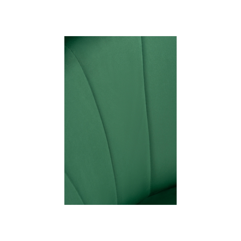 Стул на металлокаркасе Логан зеленый / черный