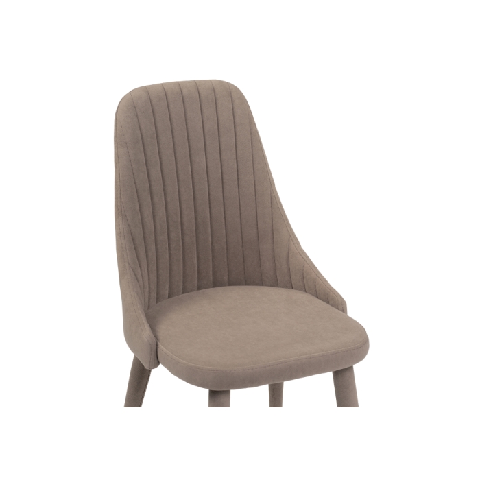 Стул на металлокаркасе Морос с чехлом катания мокка