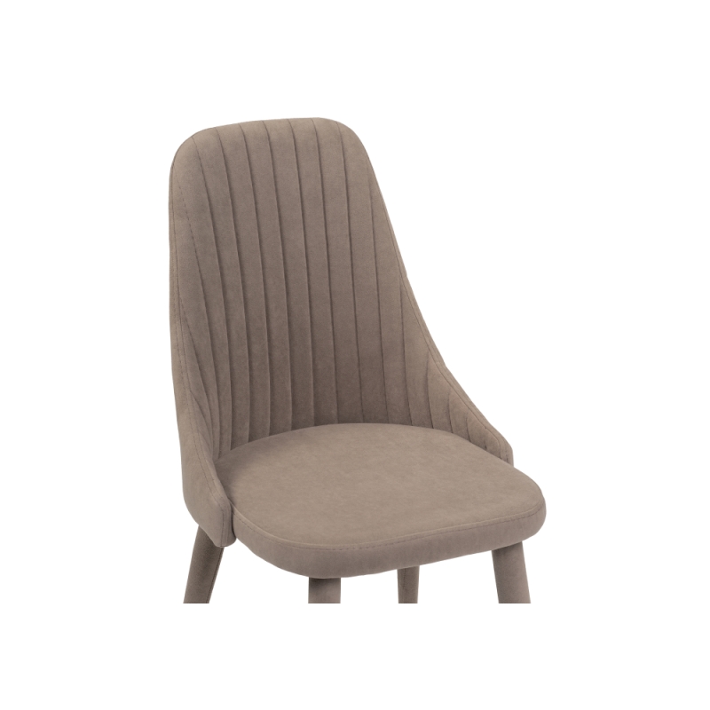 Стул на металлокаркасе Морос с чехлом катания мокка