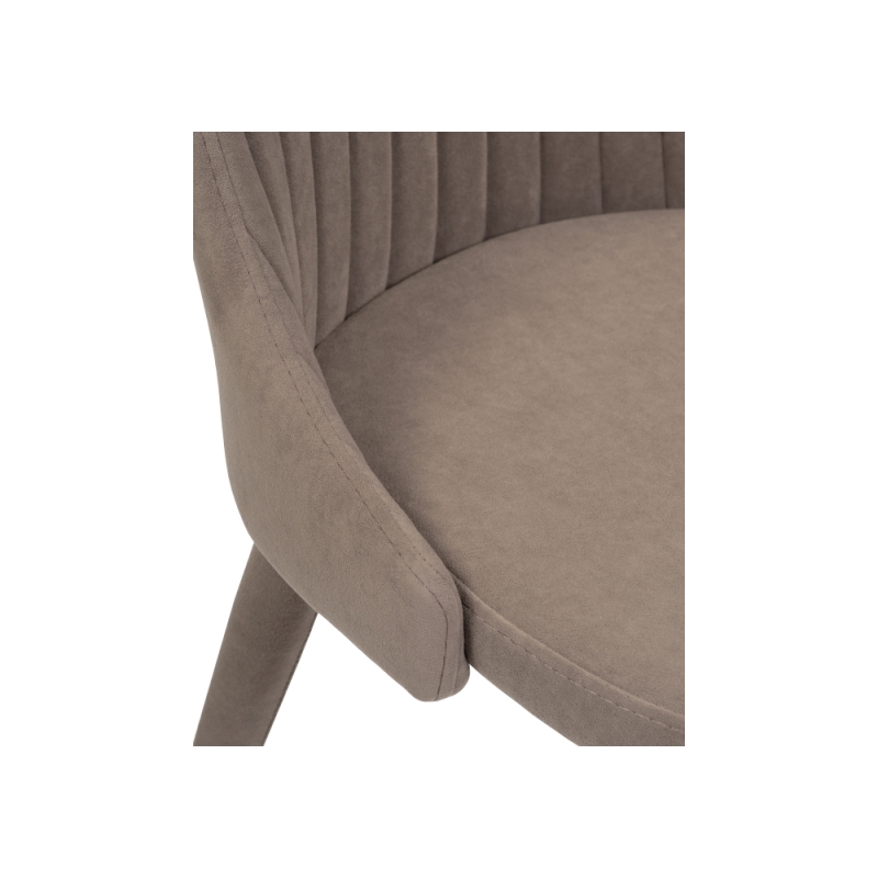 Стул на металлокаркасе Морос с чехлом катания мокка