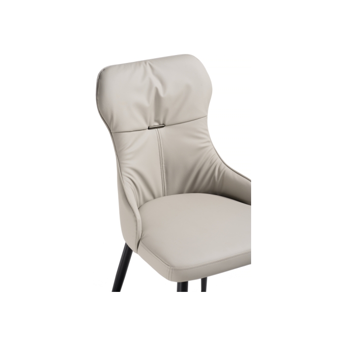 Стул на металлокаркасе Neli beige / black