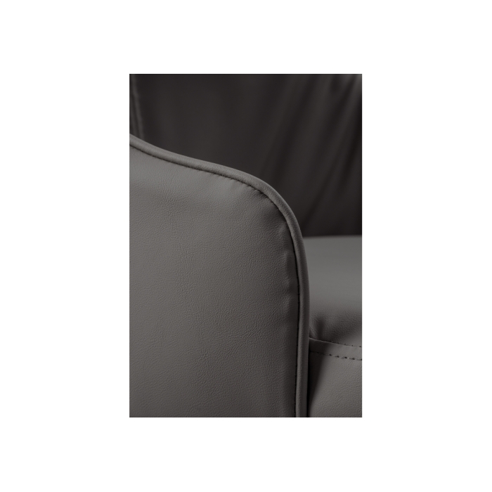 Стул на металлокаркасе Neli gray / black