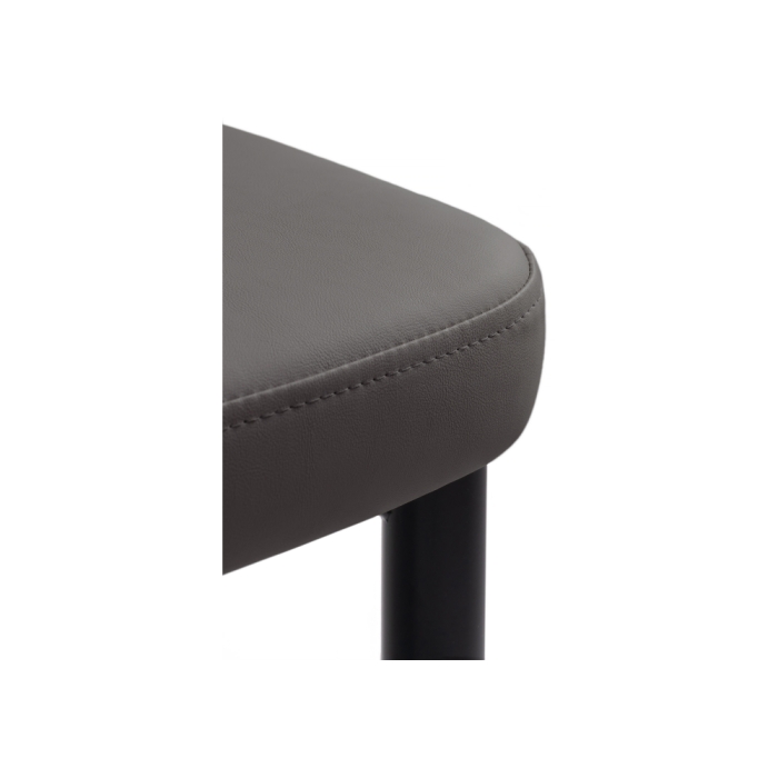 Стул на металлокаркасе Neli gray / black