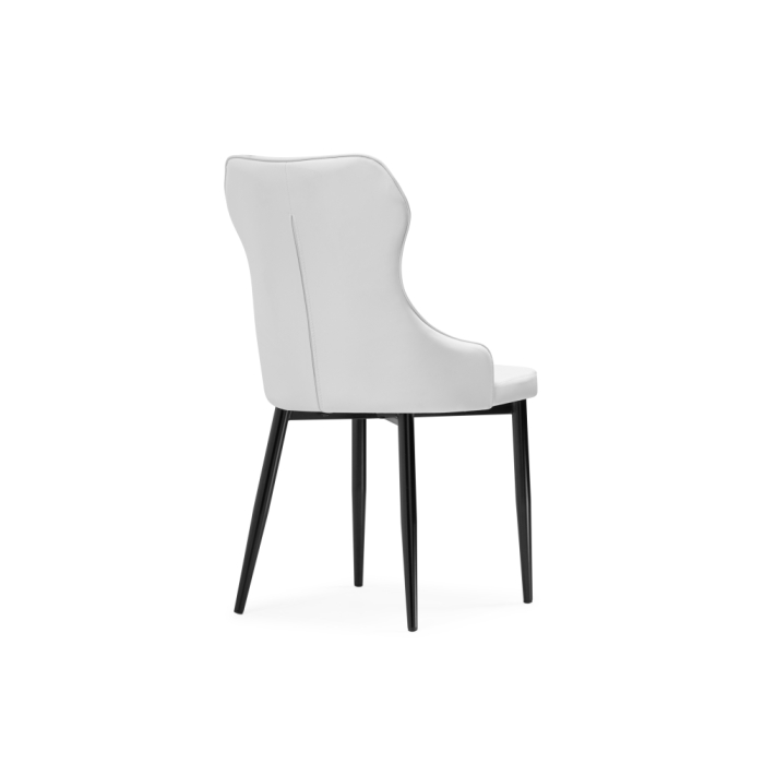 Стул на металлокаркасе Neli white / black