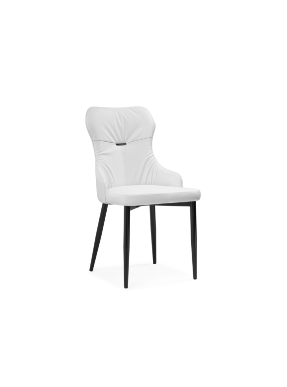 Стул на металлокаркасе Neli white / black