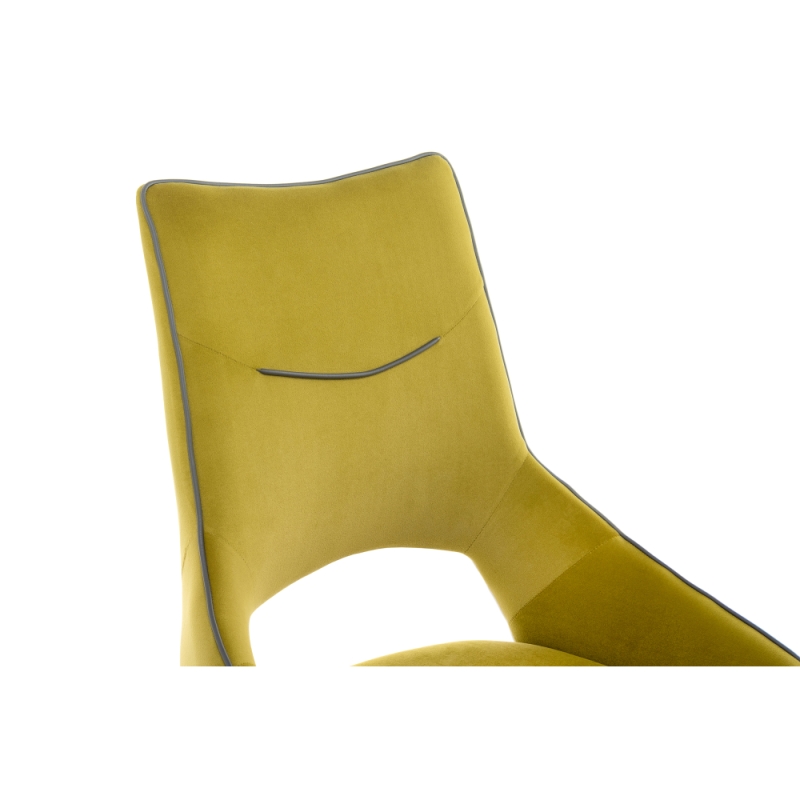 Стул на металлокаркасе Ordal khaki / black