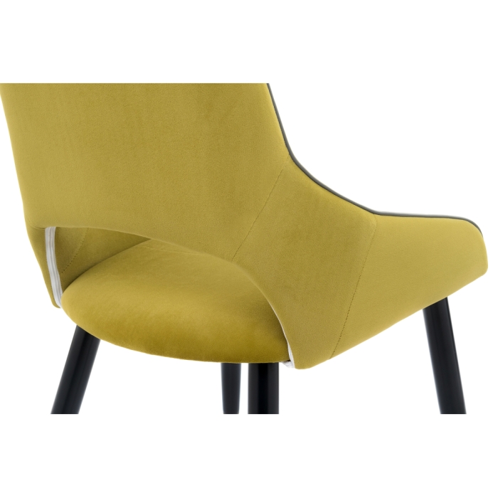 Стул на металлокаркасе Ordal khaki / black