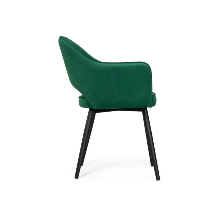 Стул на металлокаркасе Ойстер MR-19 / черный