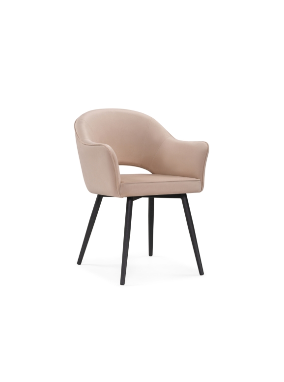 Стул на металлокаркасе Ойстер MR-26 / черный