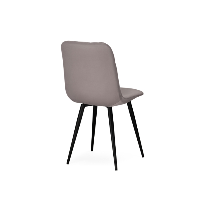 Стул на металлокаркасе Ральф латте / черный