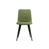 Стул на металлокаркасе Ральф зеленый / черный