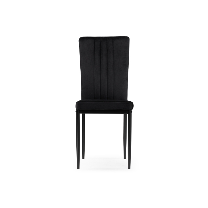 Стул на металлокаркасе Rek black