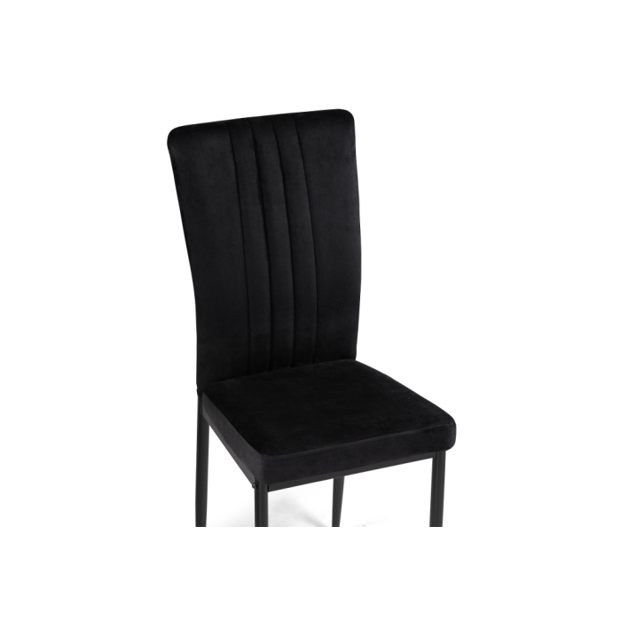 Стул на металлокаркасе Rek black