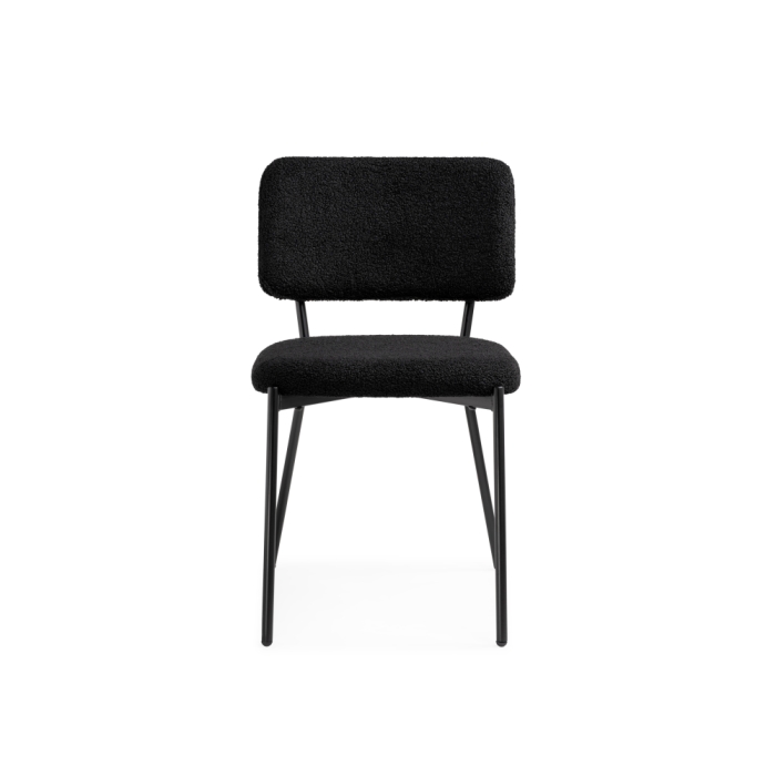 Стул на металлокаркасе Reparo black