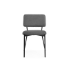 Стул на металлокаркасе Reparo dark gray / black