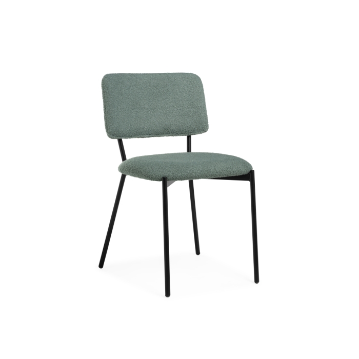 Стул на металлокаркасе Reparo oliva / black