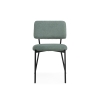 Стул на металлокаркасе Reparo oliva / black