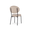 Стул на металлокаркасе Ройс бежевый / черный