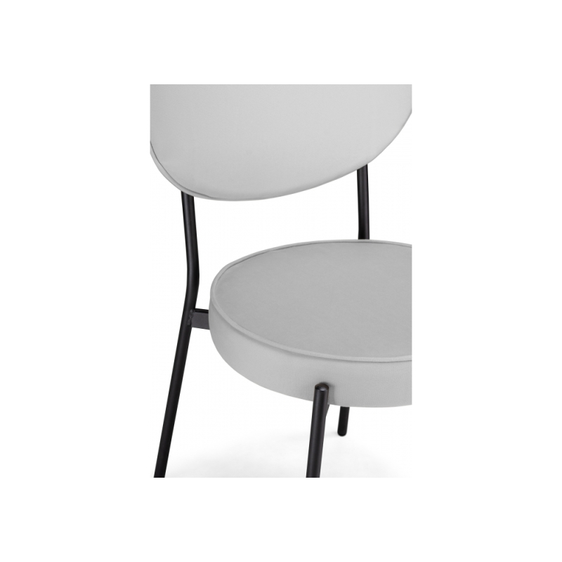 Стул на металлокаркасе Ройс серый / черный