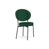 Стул на металлокаркасе Ройс зеленый / черный