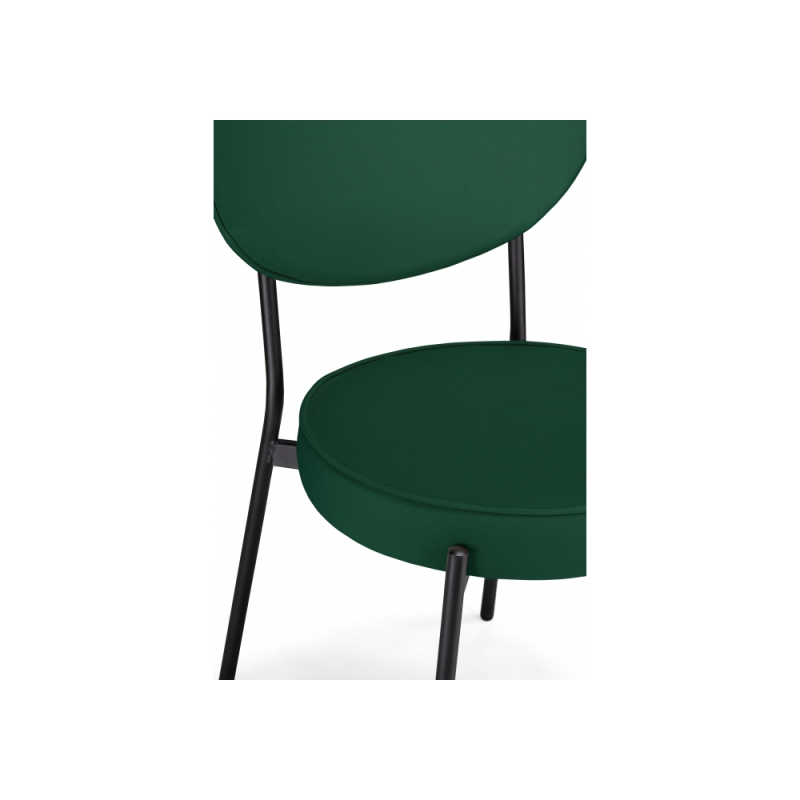 Стул на металлокаркасе Ройс зеленый / черный