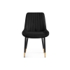 Стул на металлокаркасе Seda 1 black / gold / black