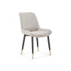 Стул на металлокаркасе Seda 1 latte / black / gold