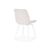 Стул на металлокаркасе Седа К крутящийся молочный / белый