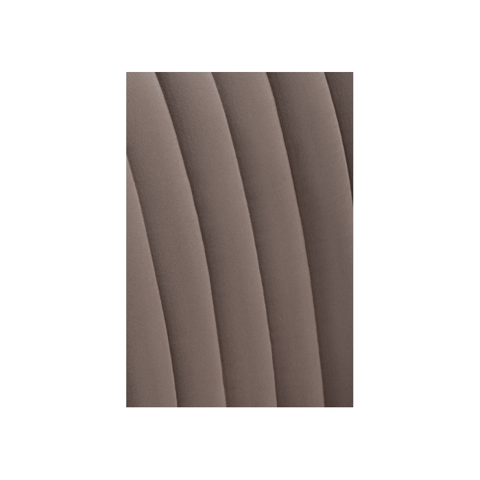 Стул на металлокаркасе Седа К велюр латте / белый