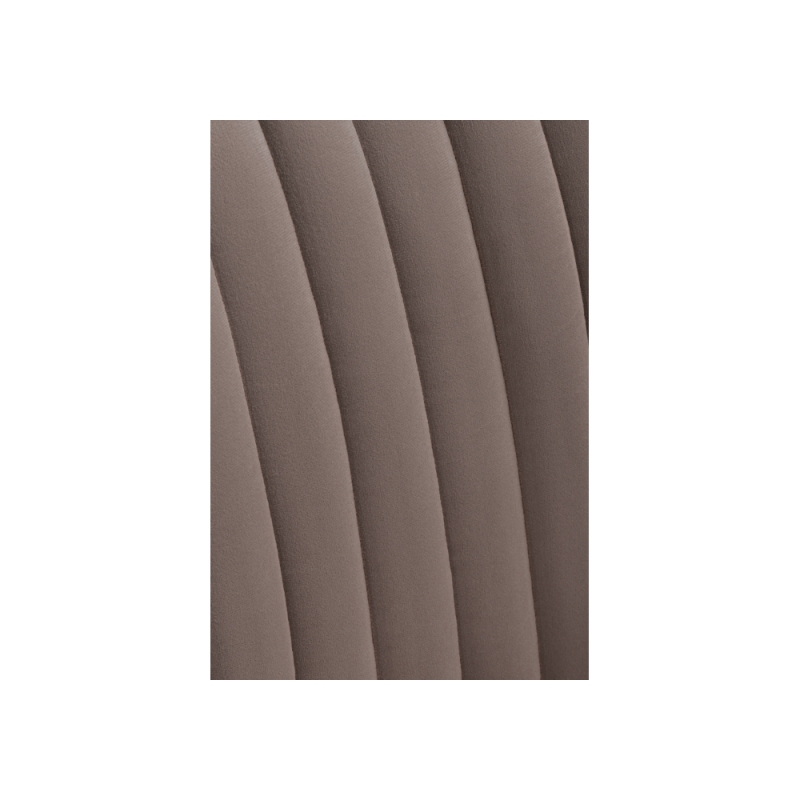 Стул на металлокаркасе Седа К велюр латте / белый