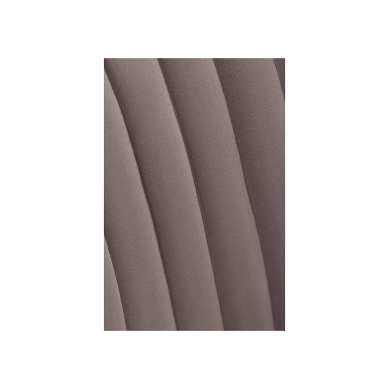 Стул на металлокаркасе Седа крутящийся велюр латте / черный