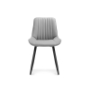 Стул на металлокаркасе Седа светло-серый / черный