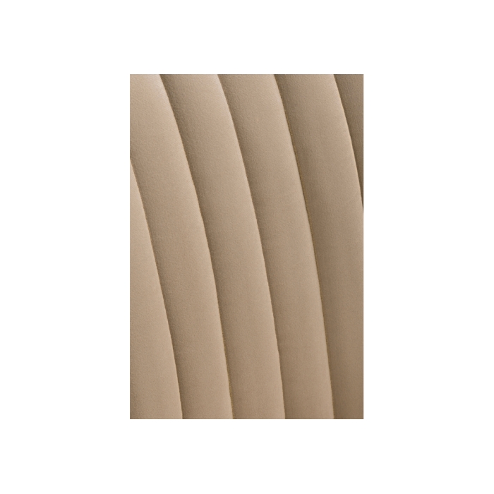 Стул на металлокаркасе Седа велюр бежевый / белый